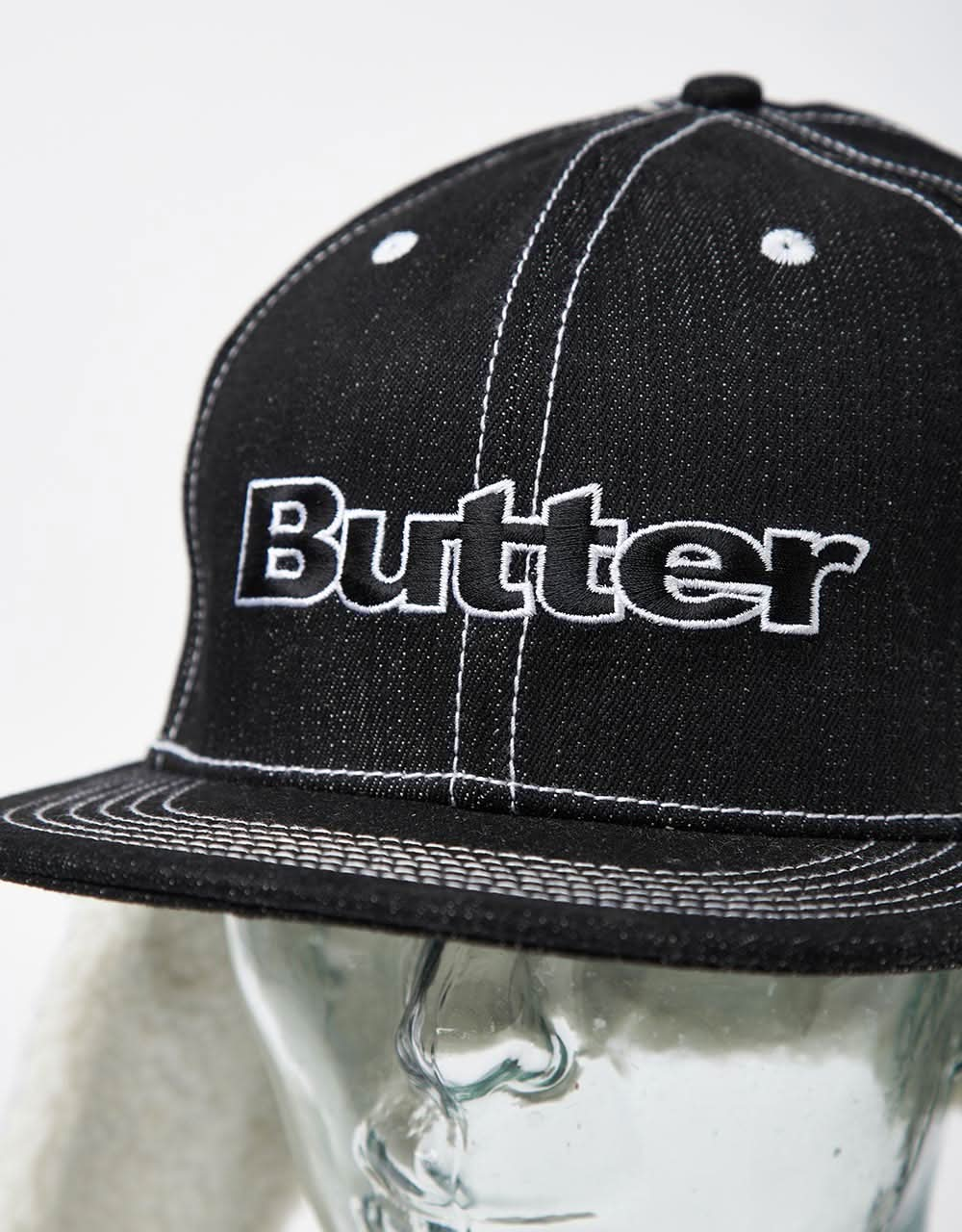 Butter Goods x Adilson Pedro Flap Cap - Black