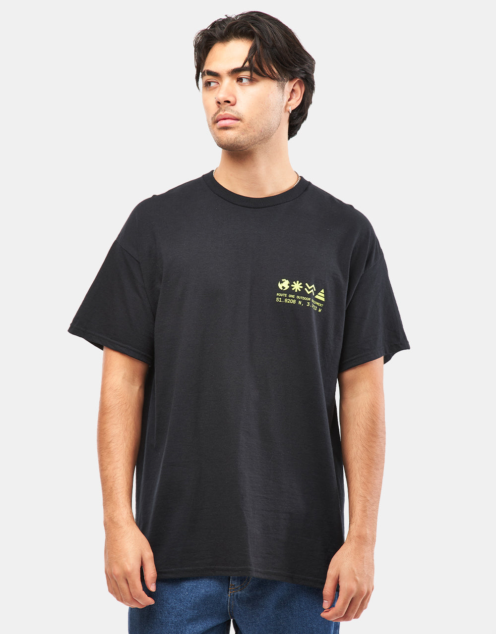 Route One Explorer T-Shirt - Black