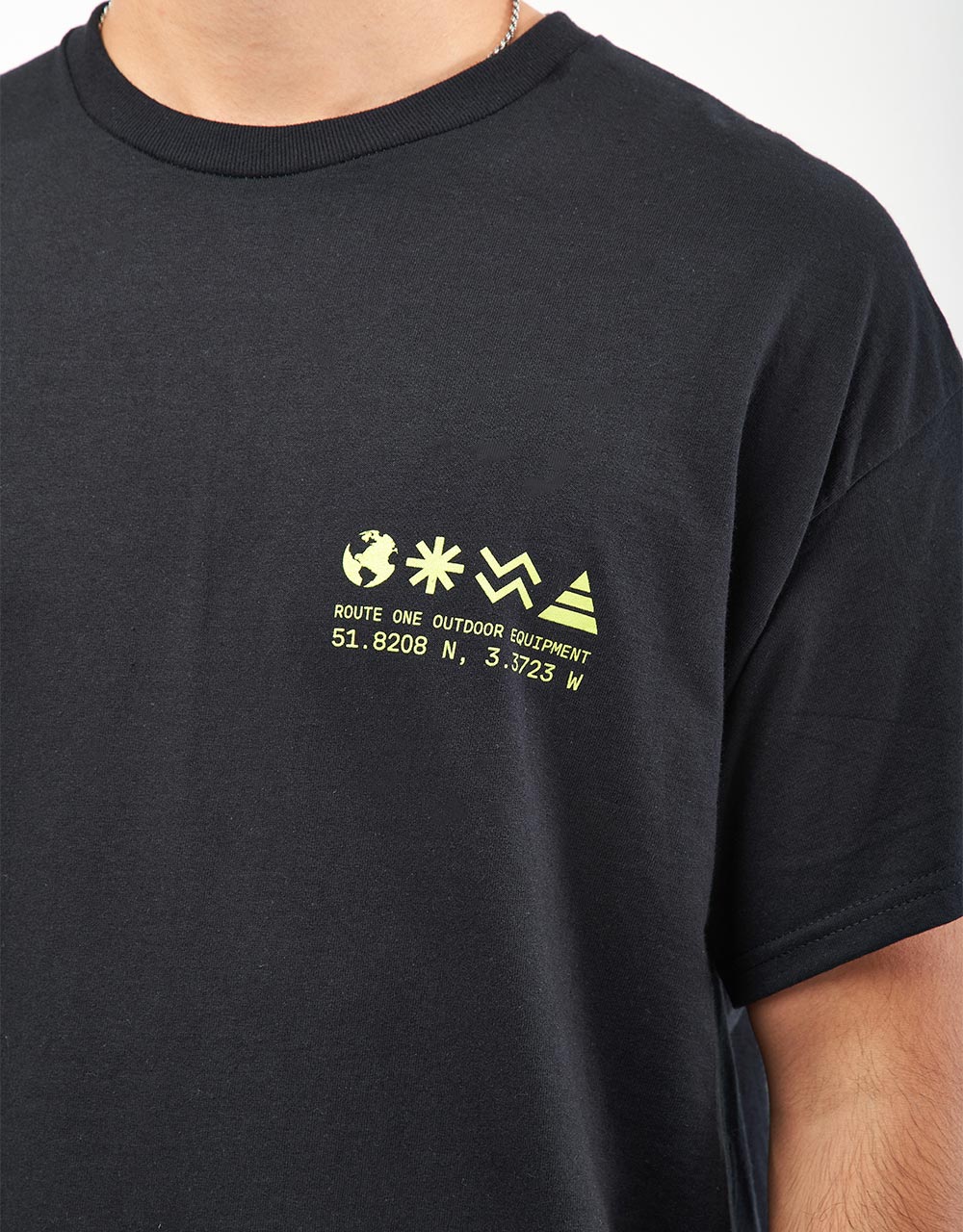 Route One Explorer T-Shirt - Black