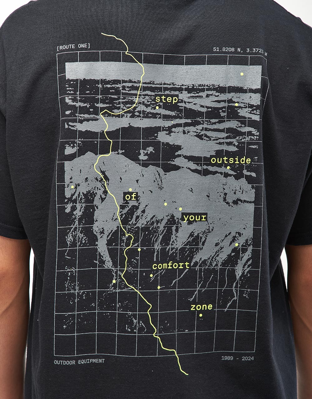 Route One Explorer T-Shirt - Black