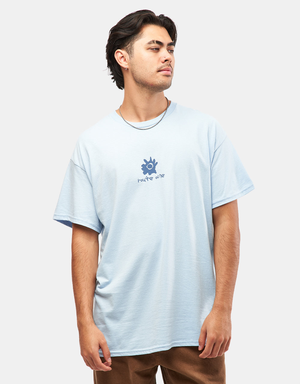 Route One Idols T-Shirt - Light Blue