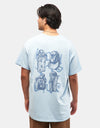 Route One Idols T-Shirt - Light Blue