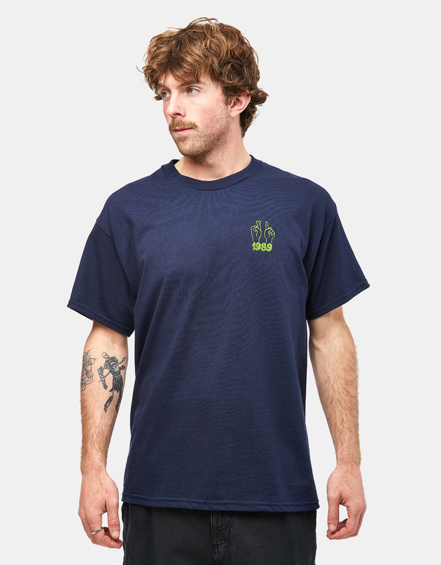 Route One Signing T-Shirt - Navy