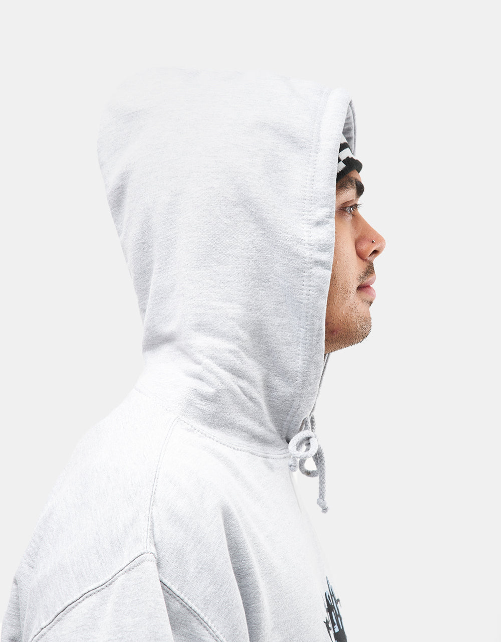 Route One Gaze Pullover Hoodie - Heather Grey