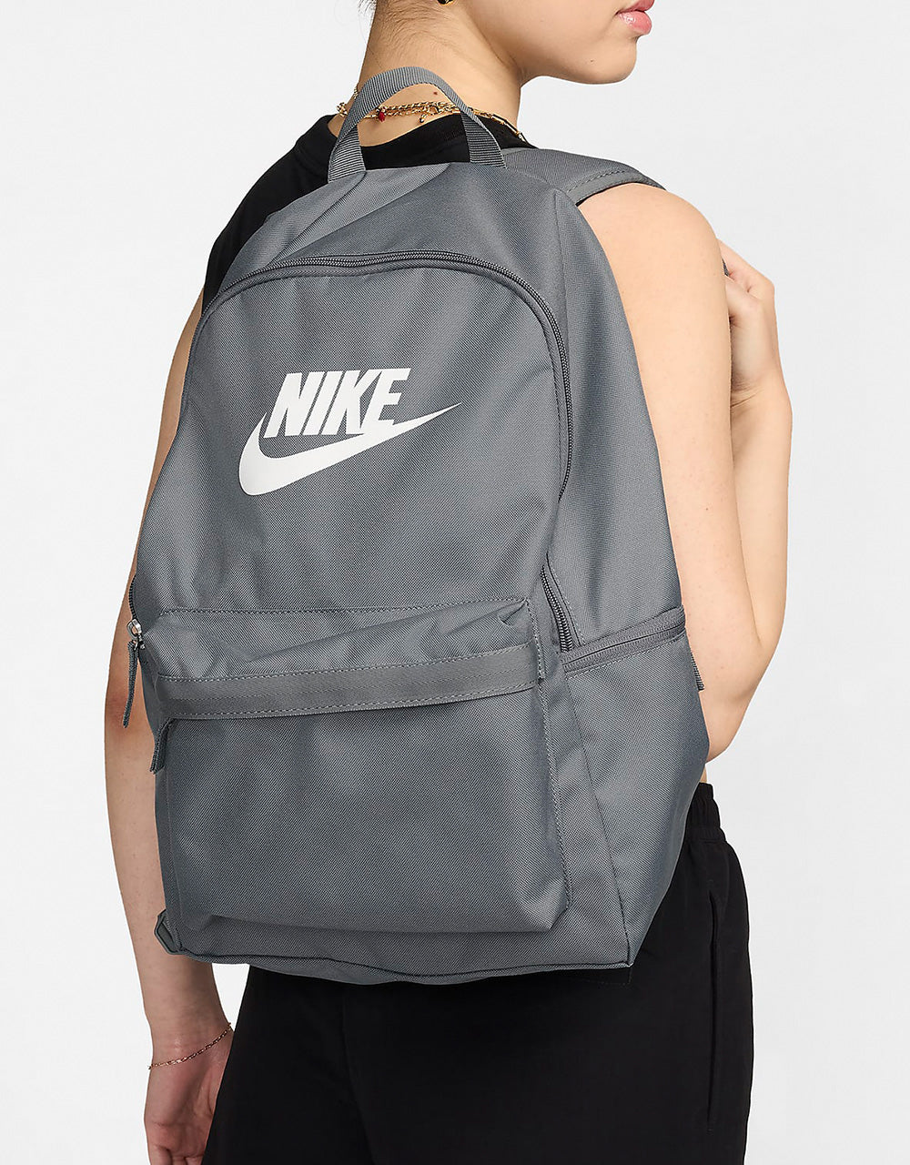 Nike Heritage Backpack - Smoke Grey/Smoke Grey/White