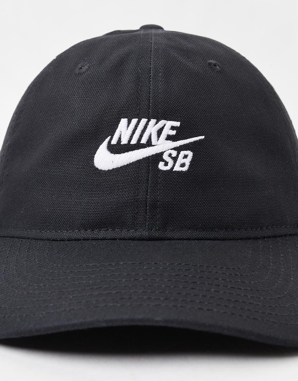 Nike SB Flat Bill Cap - Black/White