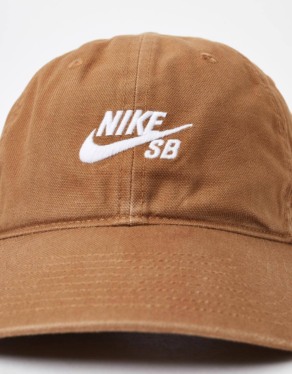 Nike SB Flat Bill Cap - Light British Tan/White