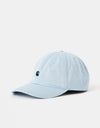 Carhartt WIP Madison Logo Cap - Frosted Blue/Black