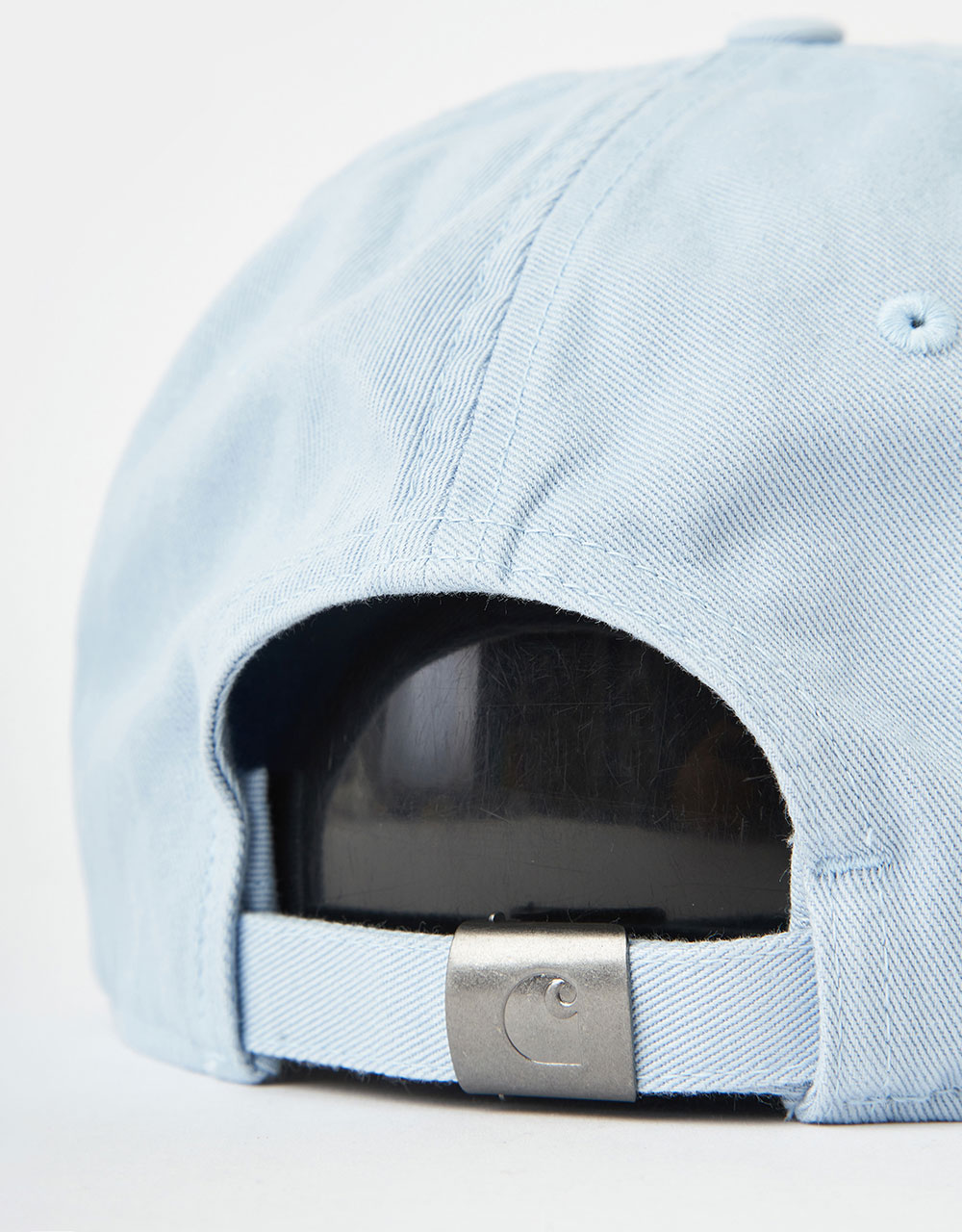 Carhartt WIP Madison Logo Cap - Frosted Blue/Black