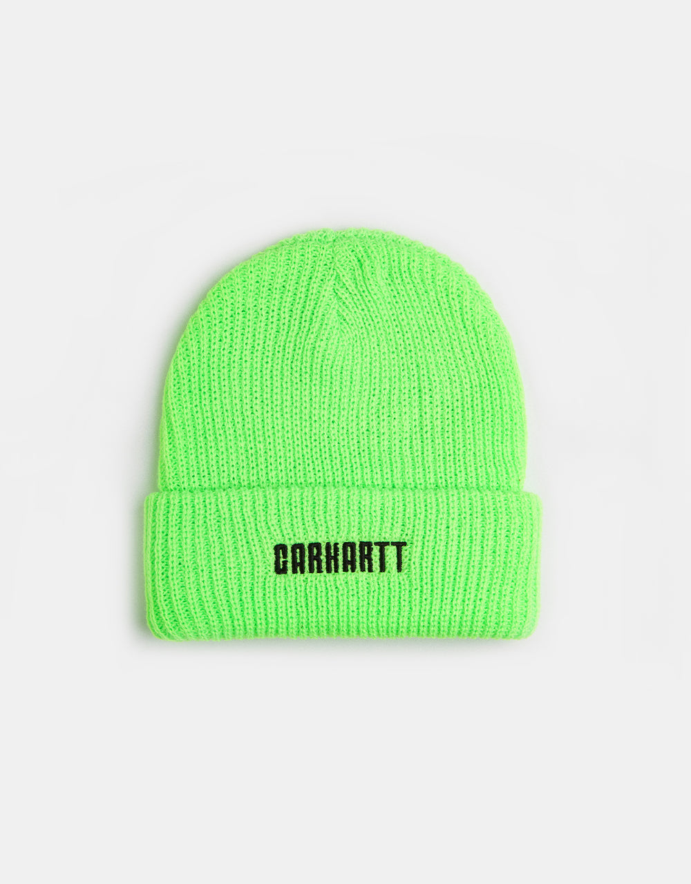 Carhartt WIP Industry Beanie - Lumo Green/Black