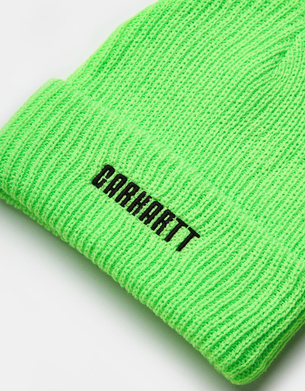 Carhartt WIP Industry Beanie - Lumo Green/Black