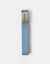 Carhartt WIP Chrome Clip Web Belt - Frosted Blue