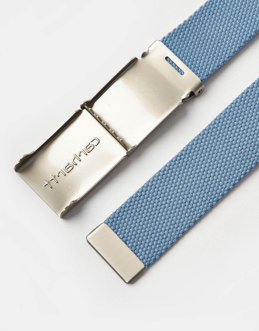 Carhartt WIP Chrome Clip Web Belt - Frosted Blue