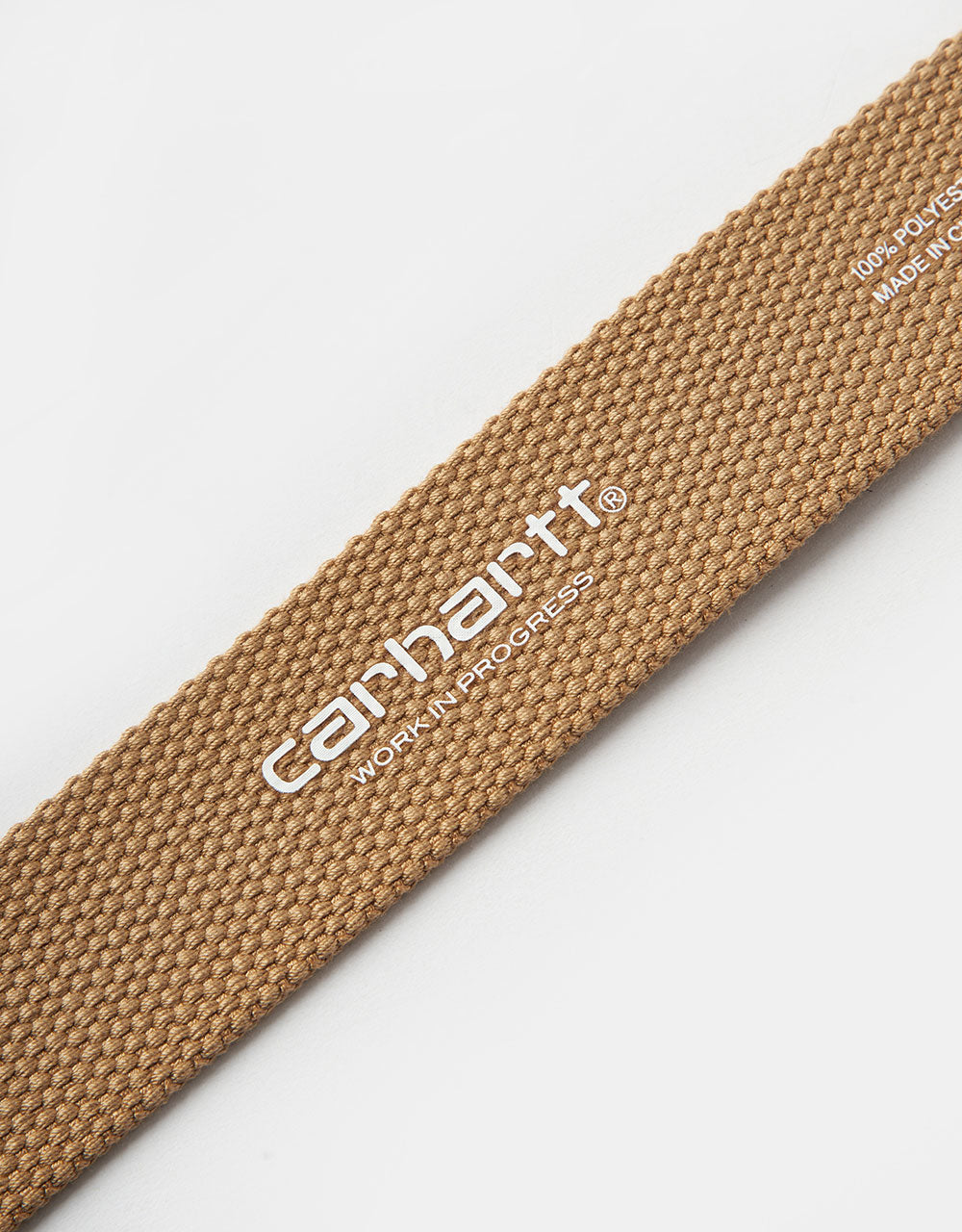 Carhartt WIP Chrome Clip Web Belt - Dusty H Brown