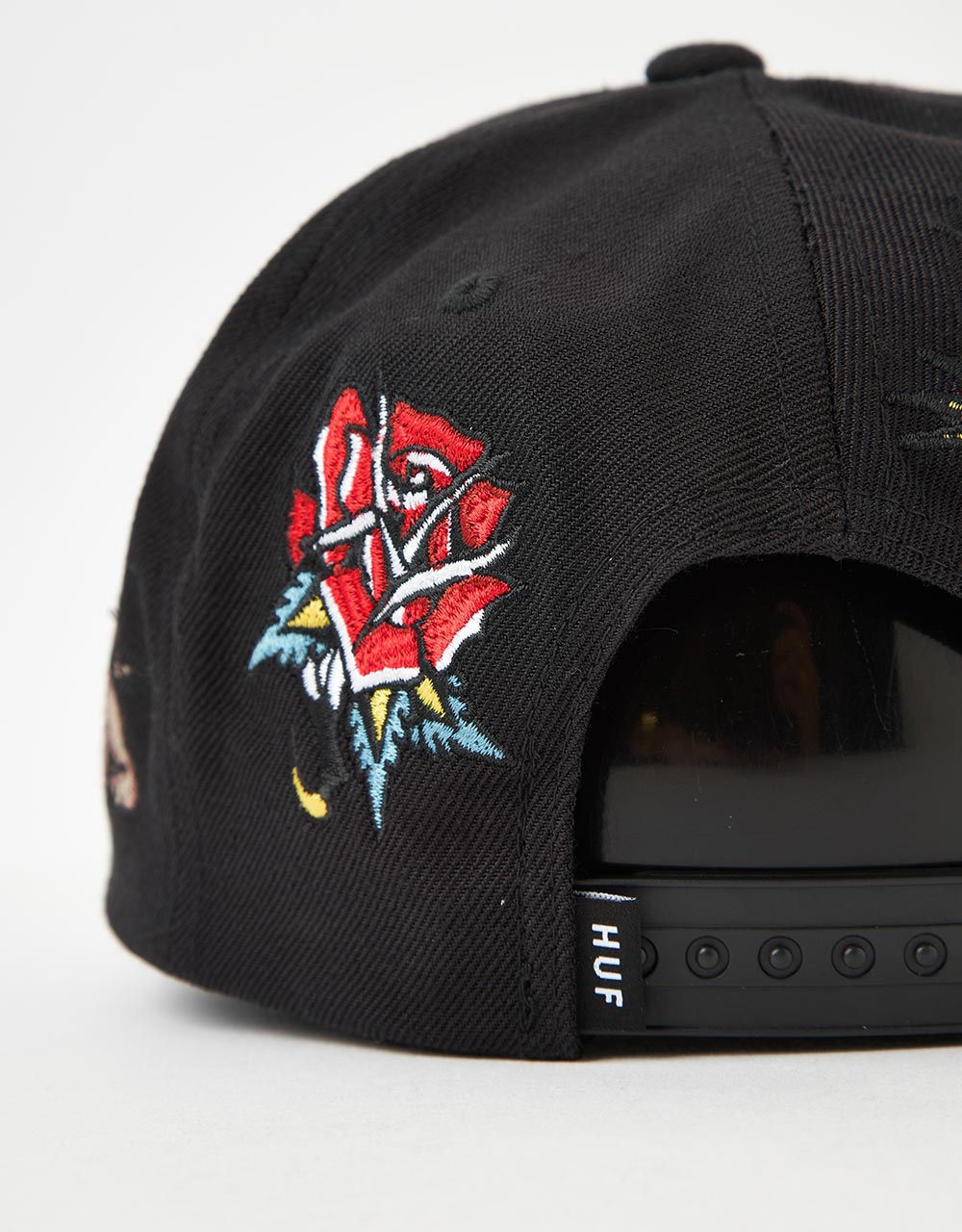 HUF x Tyler Bledsoe 6 Panel Snapback Cap - Black