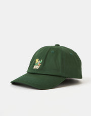 HUF Bloom Curved Visor Cap - Hunter Green