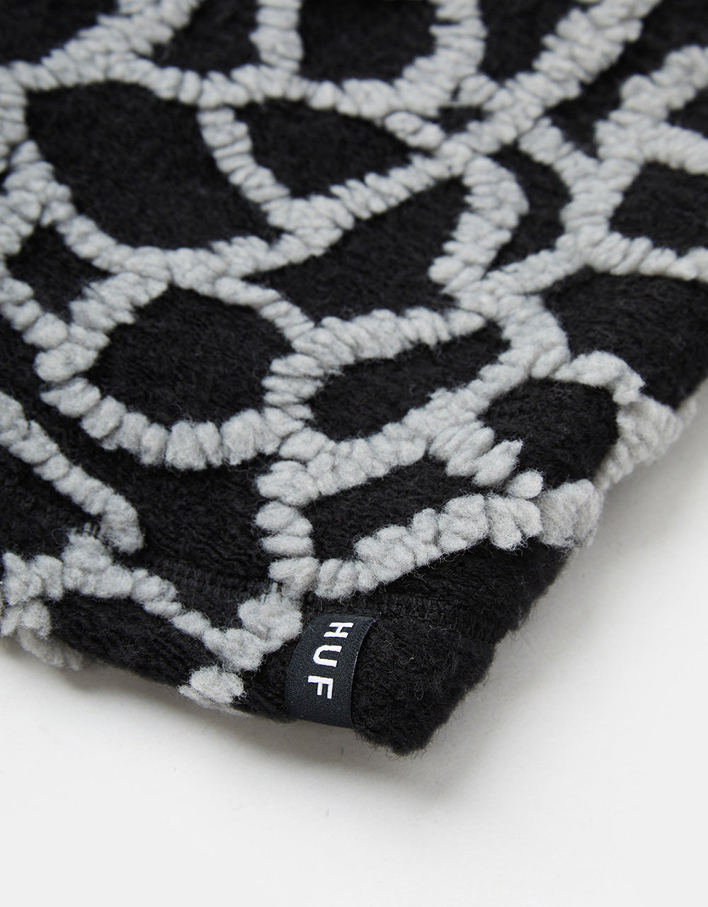 HUF Quake High Pile Balaclava - Black