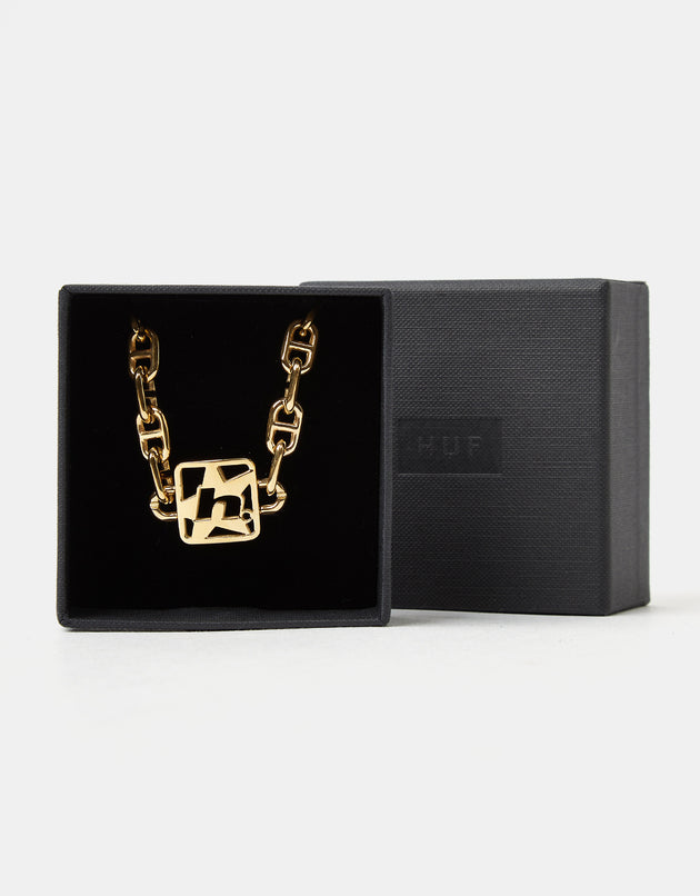 HUF H Star Bracelet - Gold