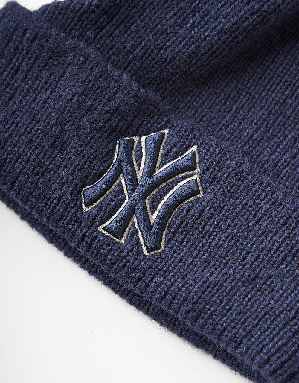 New Era New York Yankees World Series Patch Beanie - Navy