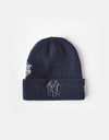 New Era New York Yankees World Series Patch Beanie - Navy