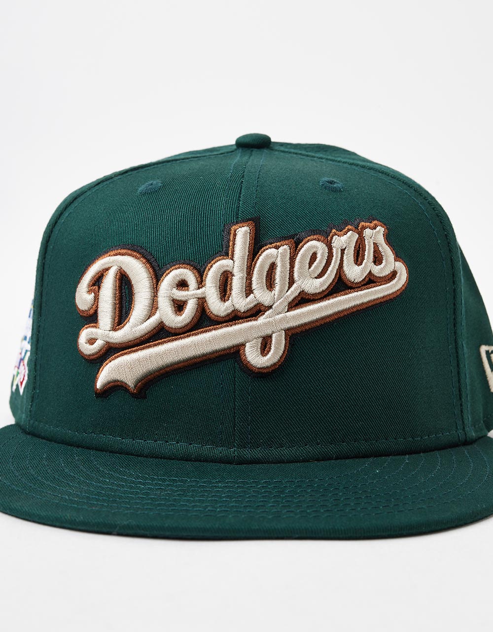 New Era 9Fifty® Los Angeles Dodgers Wordmark Patch Snapback Cap - Dark