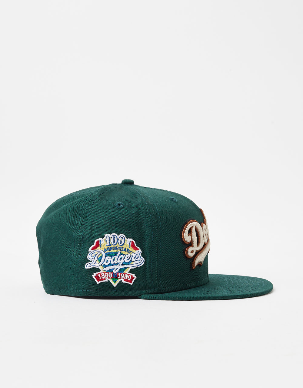 New Era 9Fifty® Los Angeles Dodgers Wordmark Patch Snapback Cap - Dark