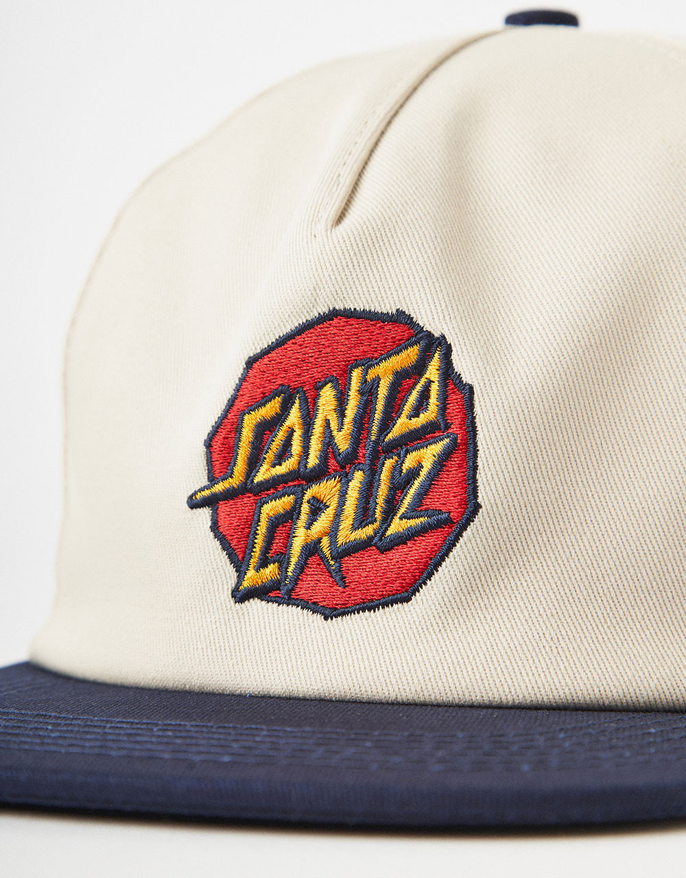 Santa Cruz Scratched Dot Cap - Calico/Deep Cobalt