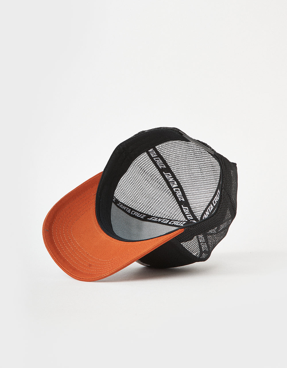 Santa Cruz Roskopp Destruct Dot Cap - Black/Pumpkin