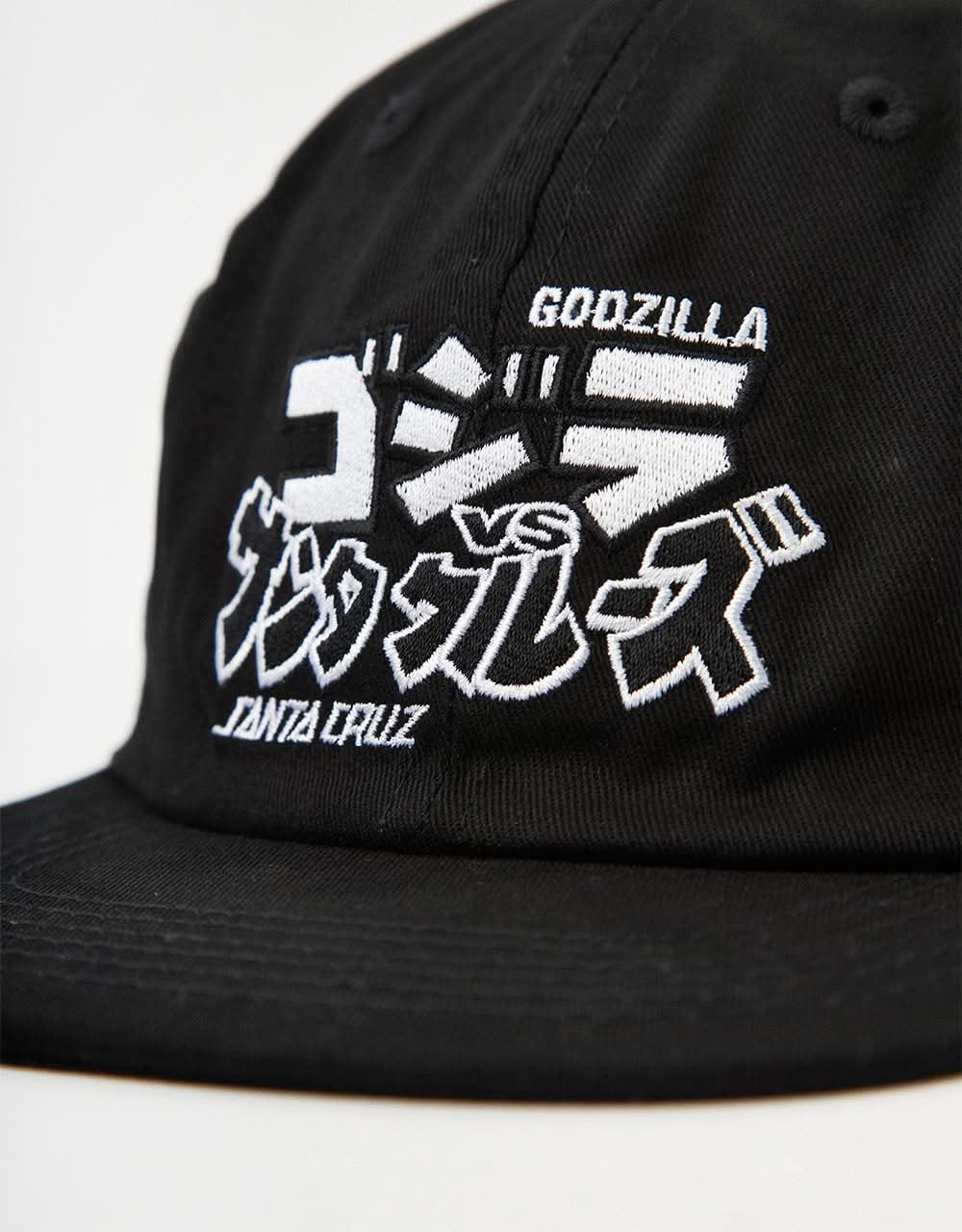 Santa Cruz x Godzilla Snapback Cap - Black