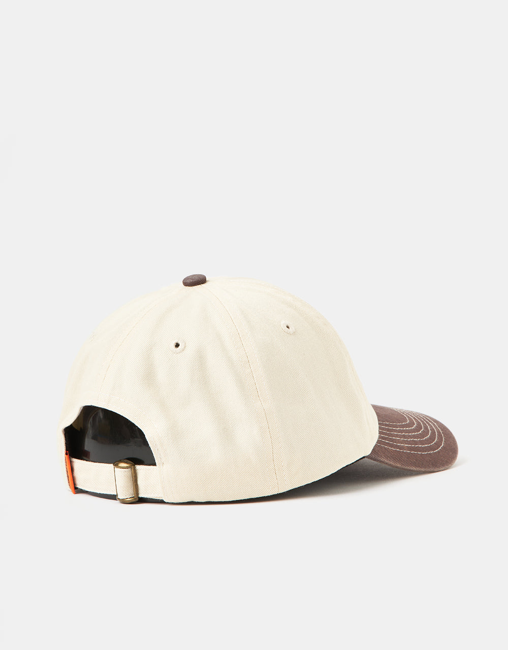 Butter Goods Art 6 Panel Strapback Cap - Natural/Dusk