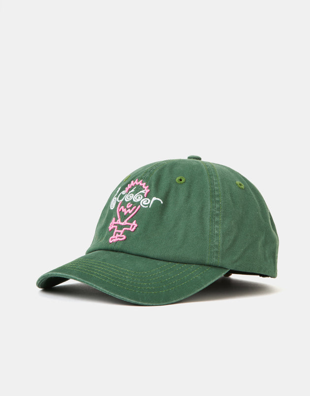 Butter Goods Dizzy 6 Panel Strapback Cap - Pine