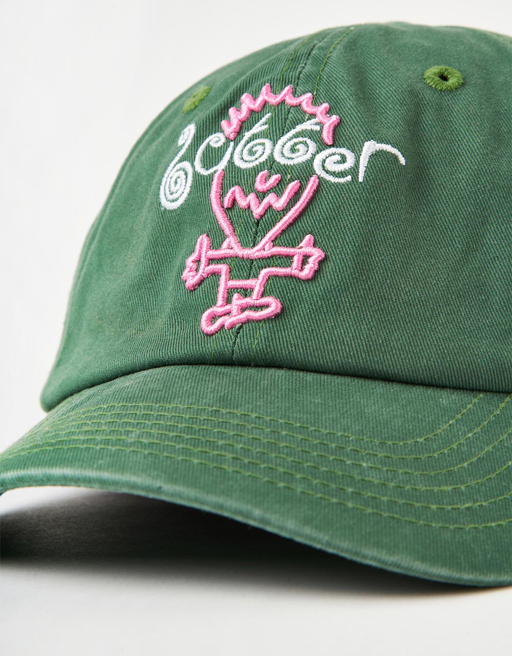 Butter Goods Dizzy 6 Panel Strapback Cap - Pine