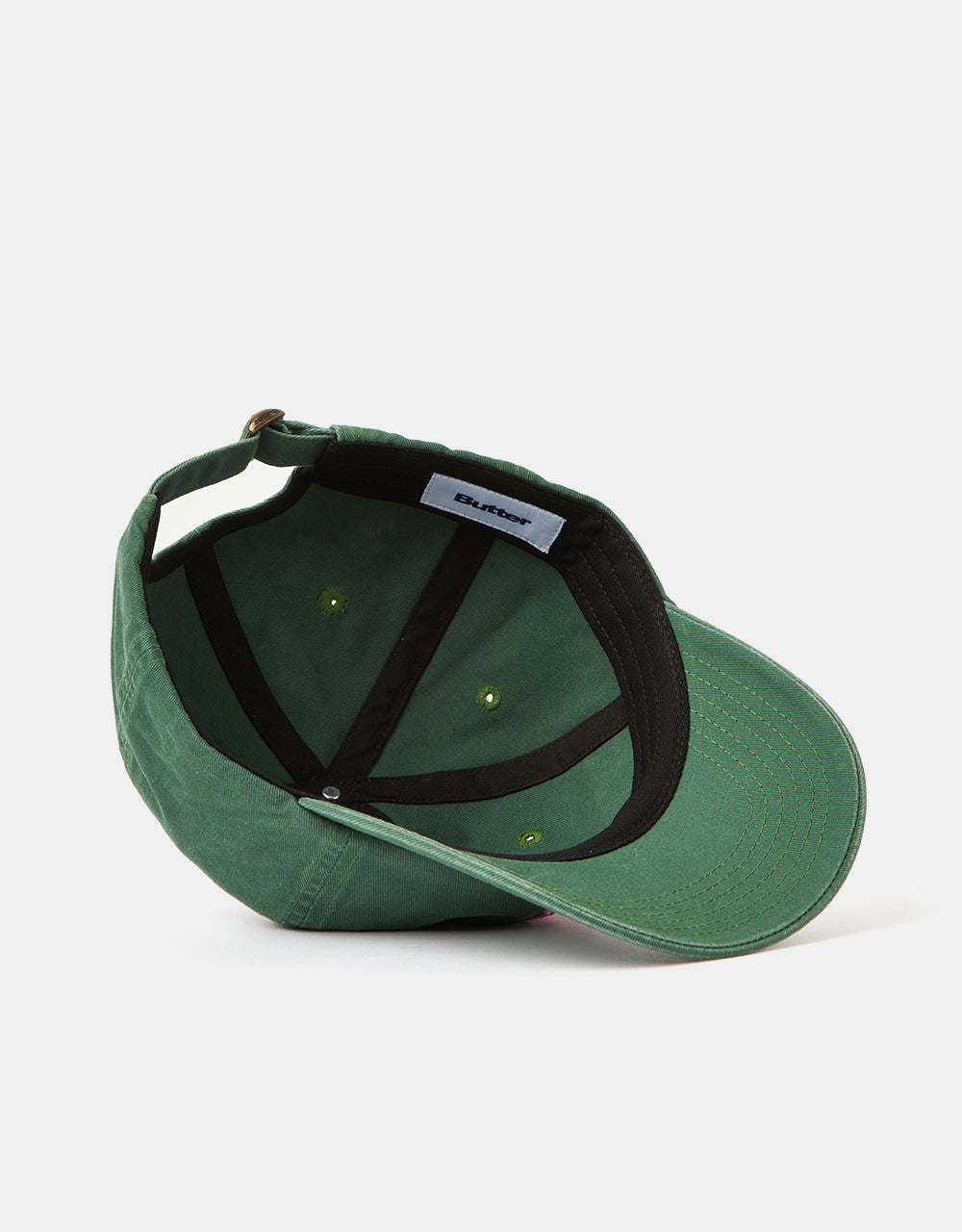 Butter Goods Dizzy 6 Panel Strapback Cap - Pine