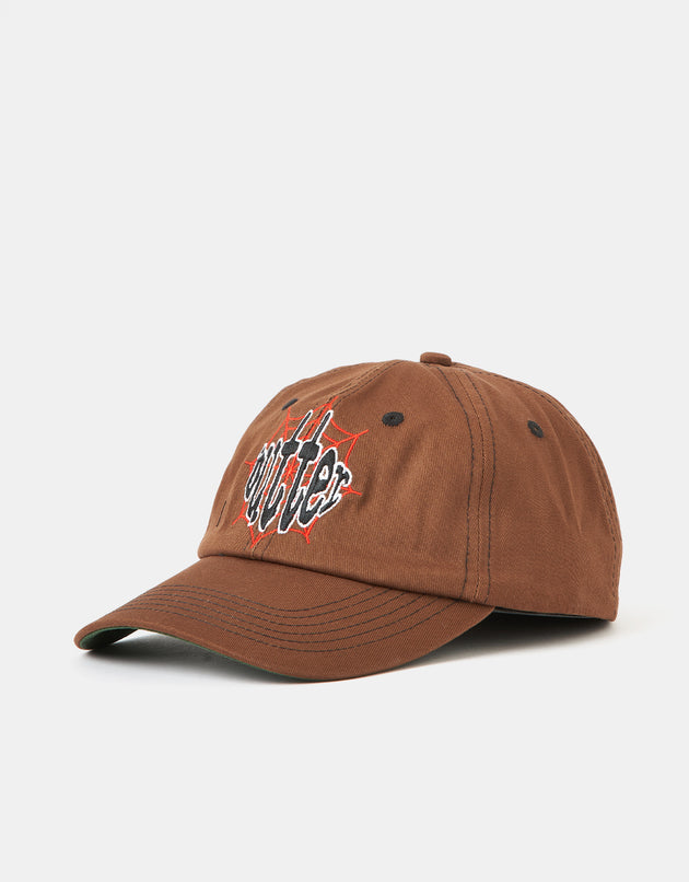 Butter Goods Frenzy 6 Panel Strapback Cap - Walnut