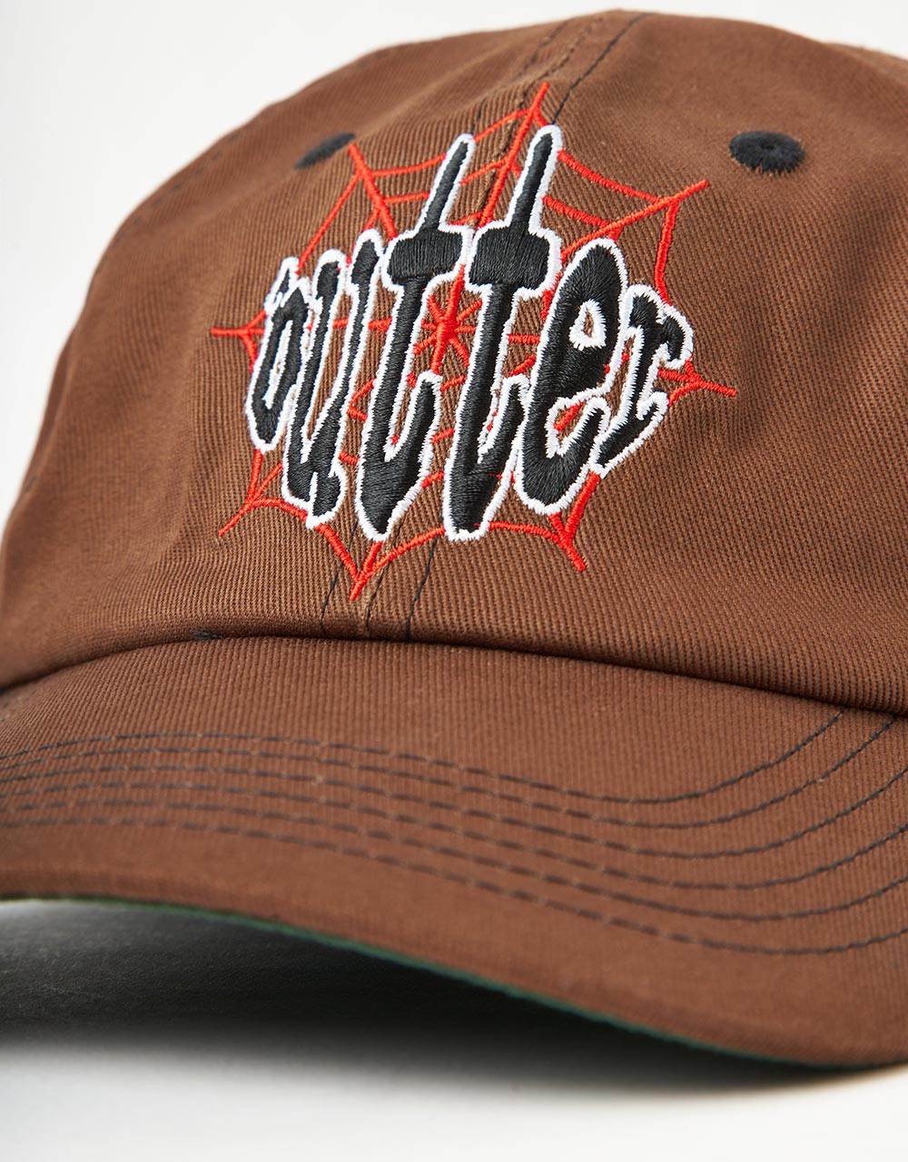 Butter Goods Frenzy 6 Panel Strapback Cap - Walnut