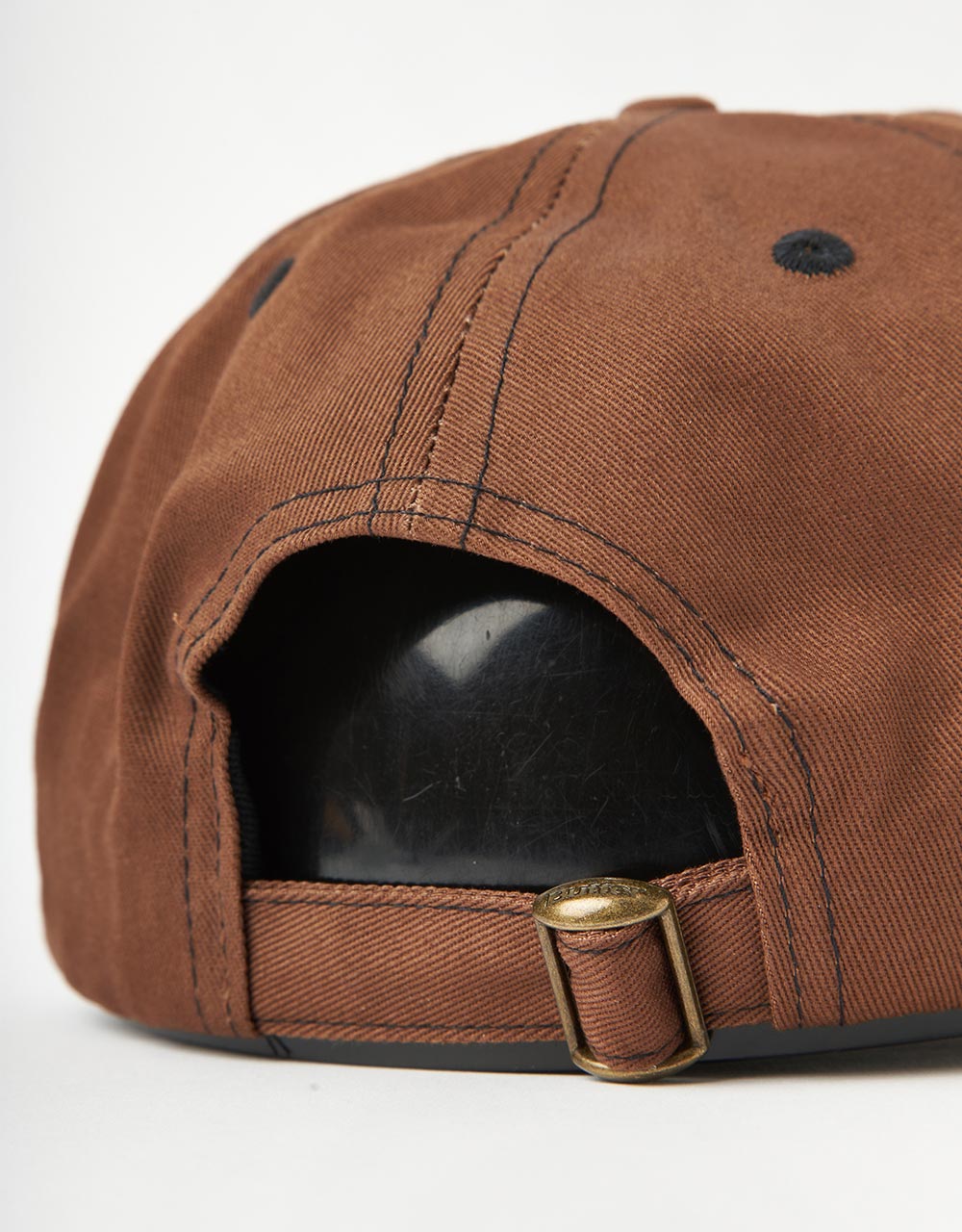 Butter Goods Frenzy 6 Panel Strapback Cap - Walnut