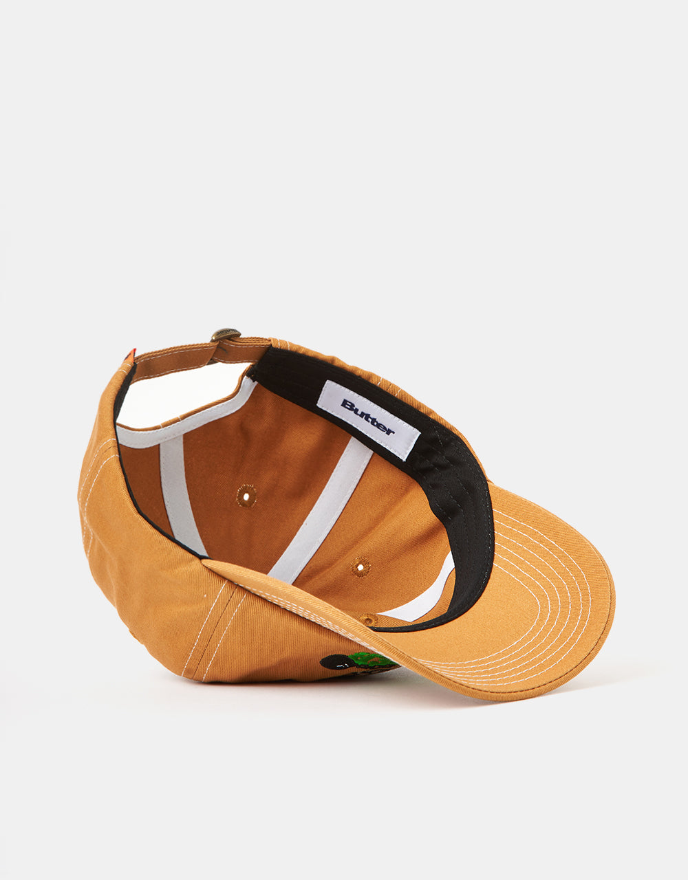 Butter Goods Unleash 6 Panel Strapback Cap - Copper