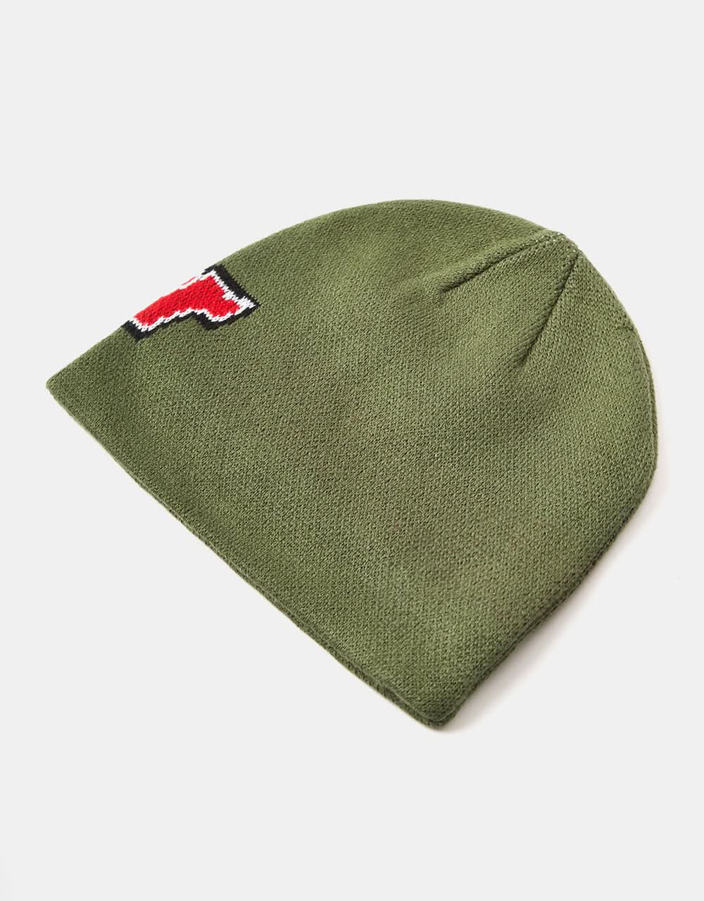 Butter Goods Racer Skully Beanie - Fatigue