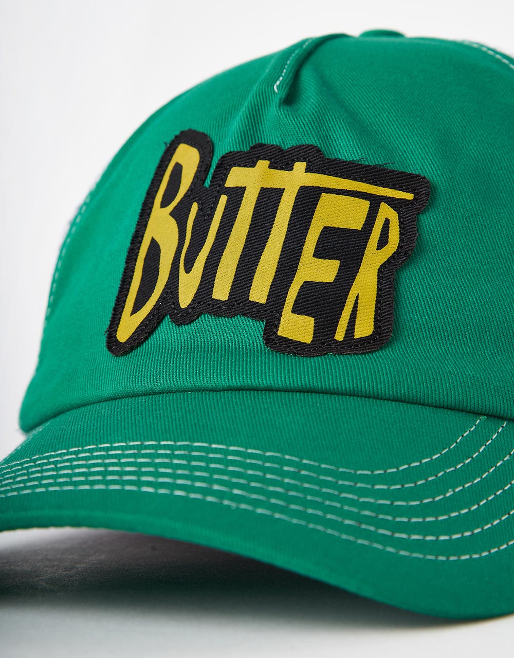 Butter Goods Sketch Trucker Cap - Kelly Green