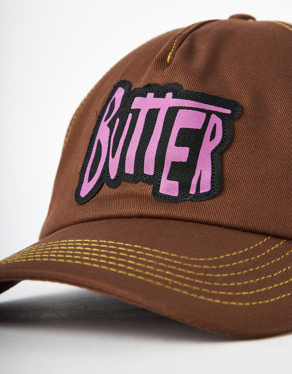 Butter Goods Sketch Trucker Cap - Walnut