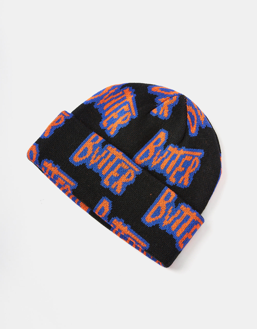 Butter Goods Sketch Cuff Beanie - Black