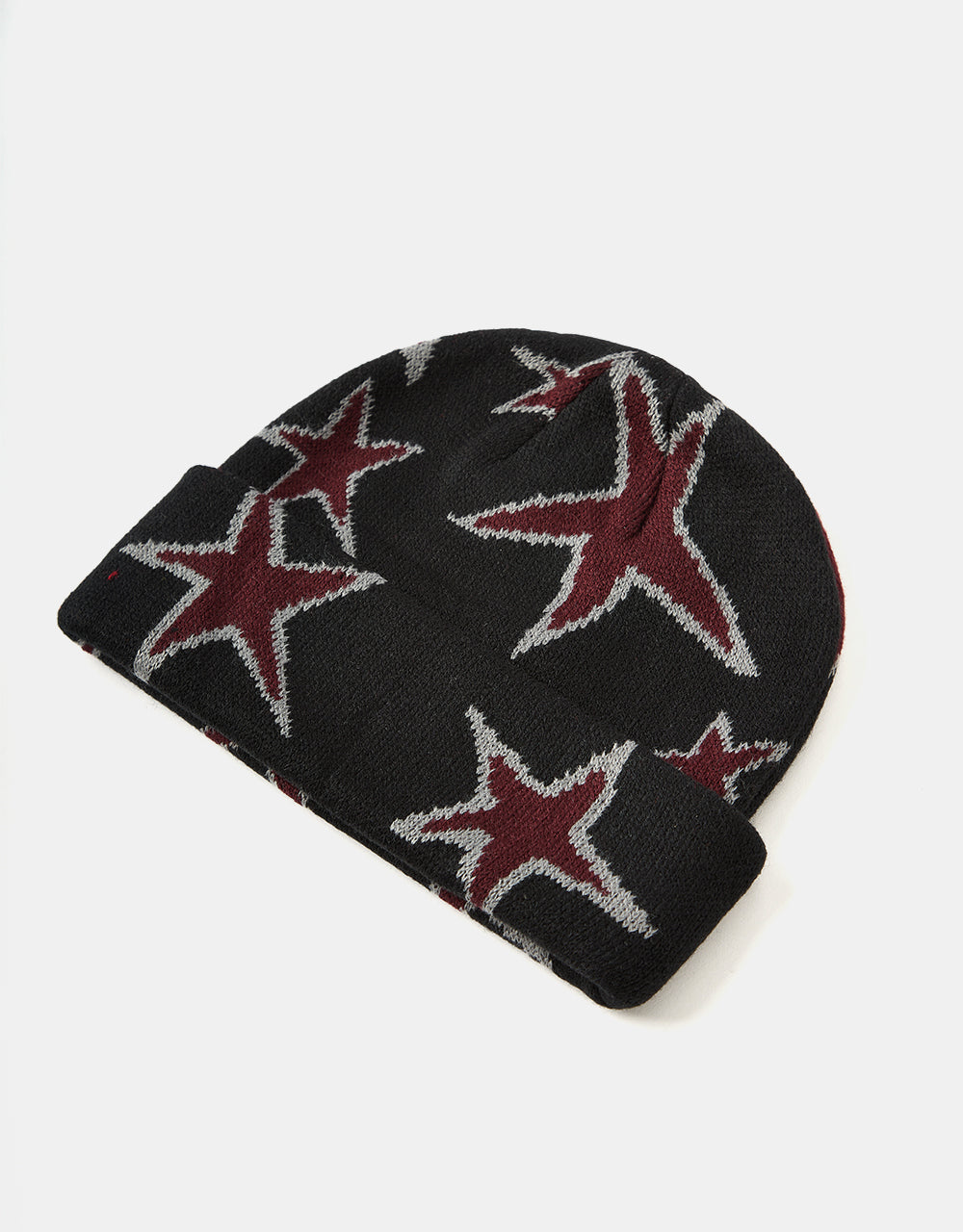 Butter Goods Stars Cuff Beanie - Black