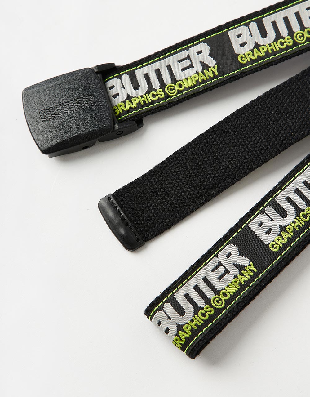 Butter Goods Program Woven Belt - Black