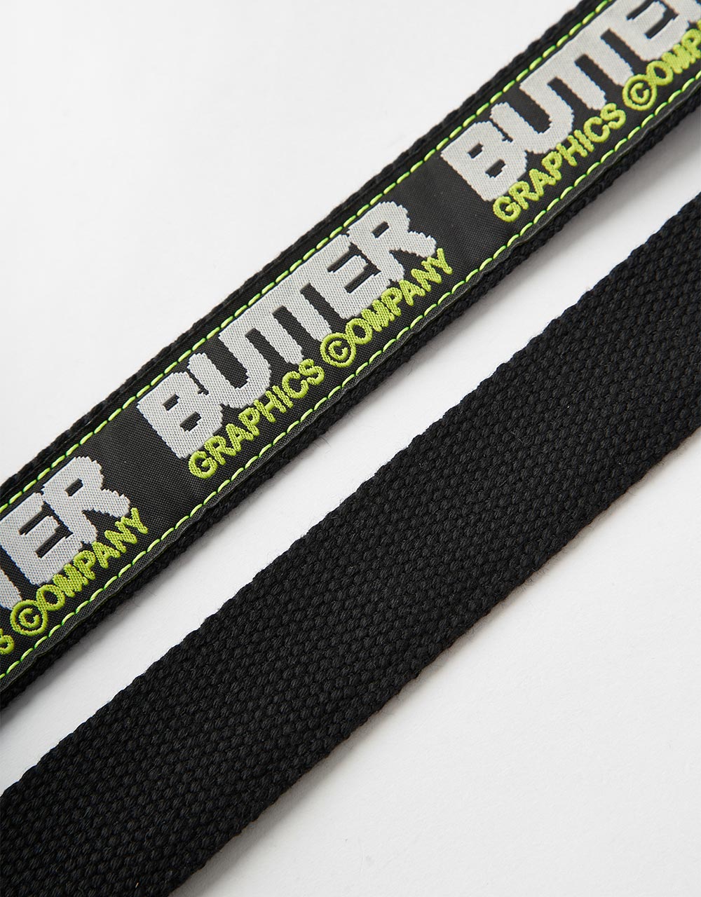 Butter Goods Program Woven Belt - Black