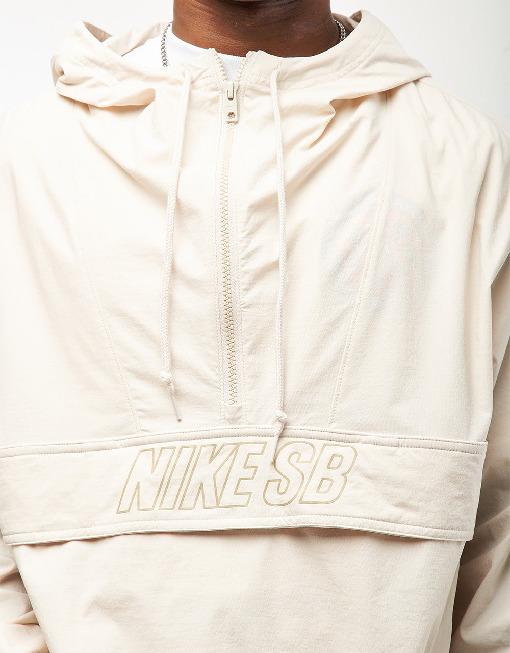 Nike SB Essential Anorak Jacket - Light Orewood Brown/Khaki