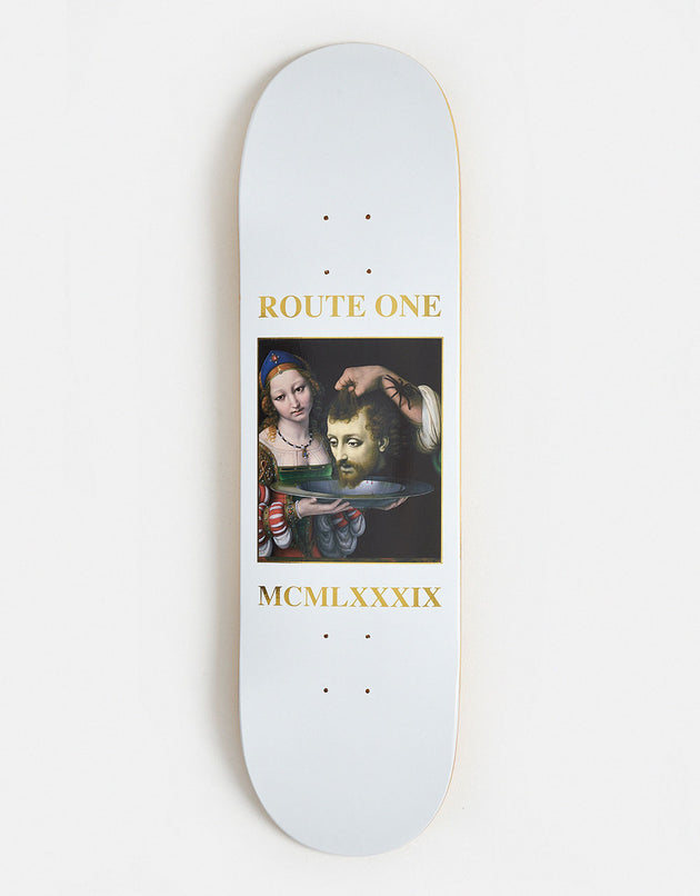 Route One MCMLXXXIX Served Skateboard Deck - 8.75"