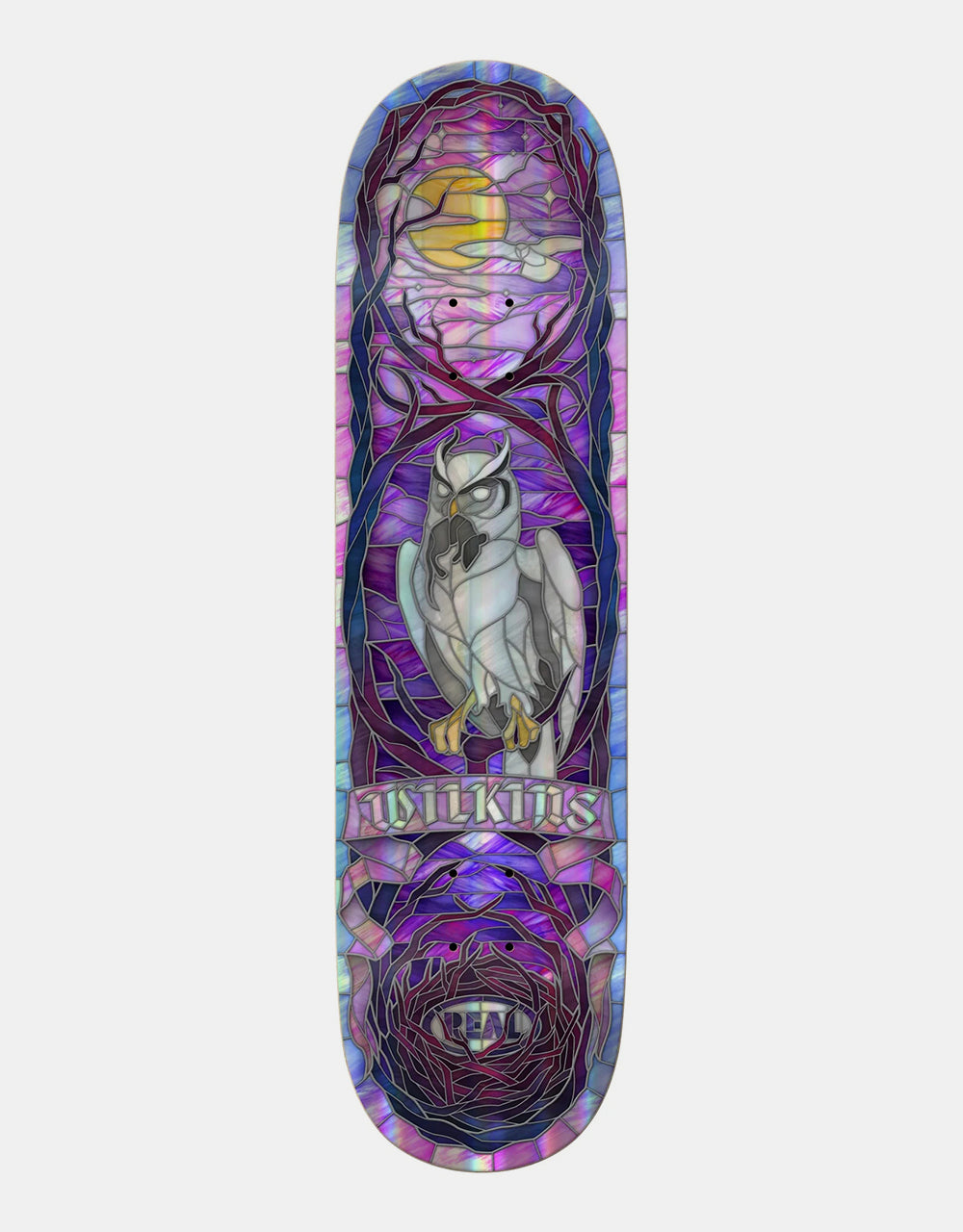 Real Wilkins Holo Cathedral Skateboard Deck - 8.5"