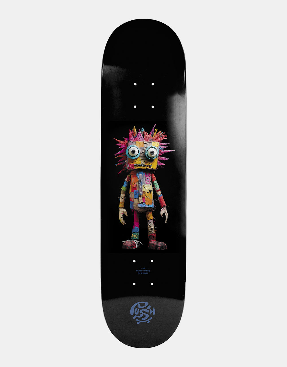 Push Rag Doll Guy FP Incomplete Skateboard - 8"