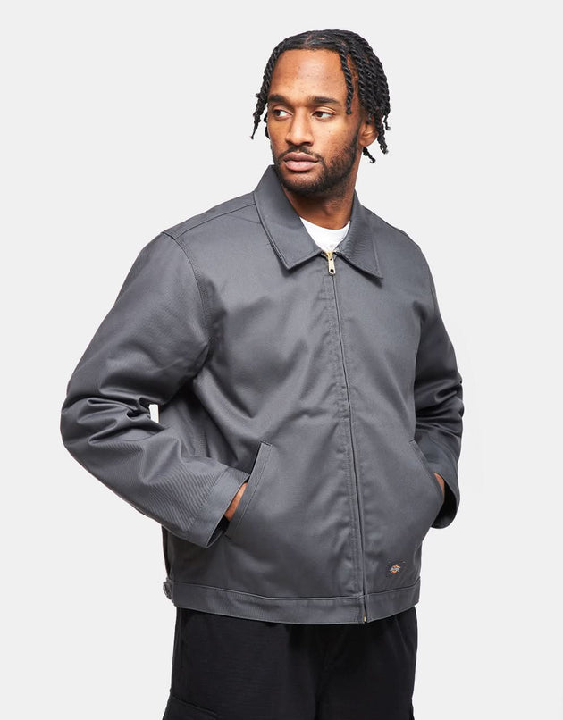 Dickies Lined Eisenhower Jacket - Charcoal Grey