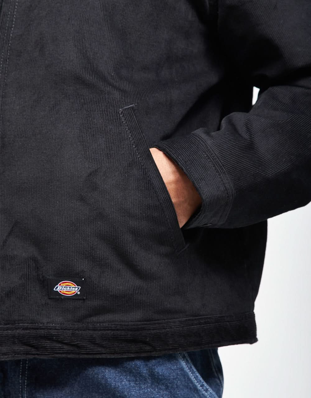 Dickies Corduroy Eisenhower Jacket - Black